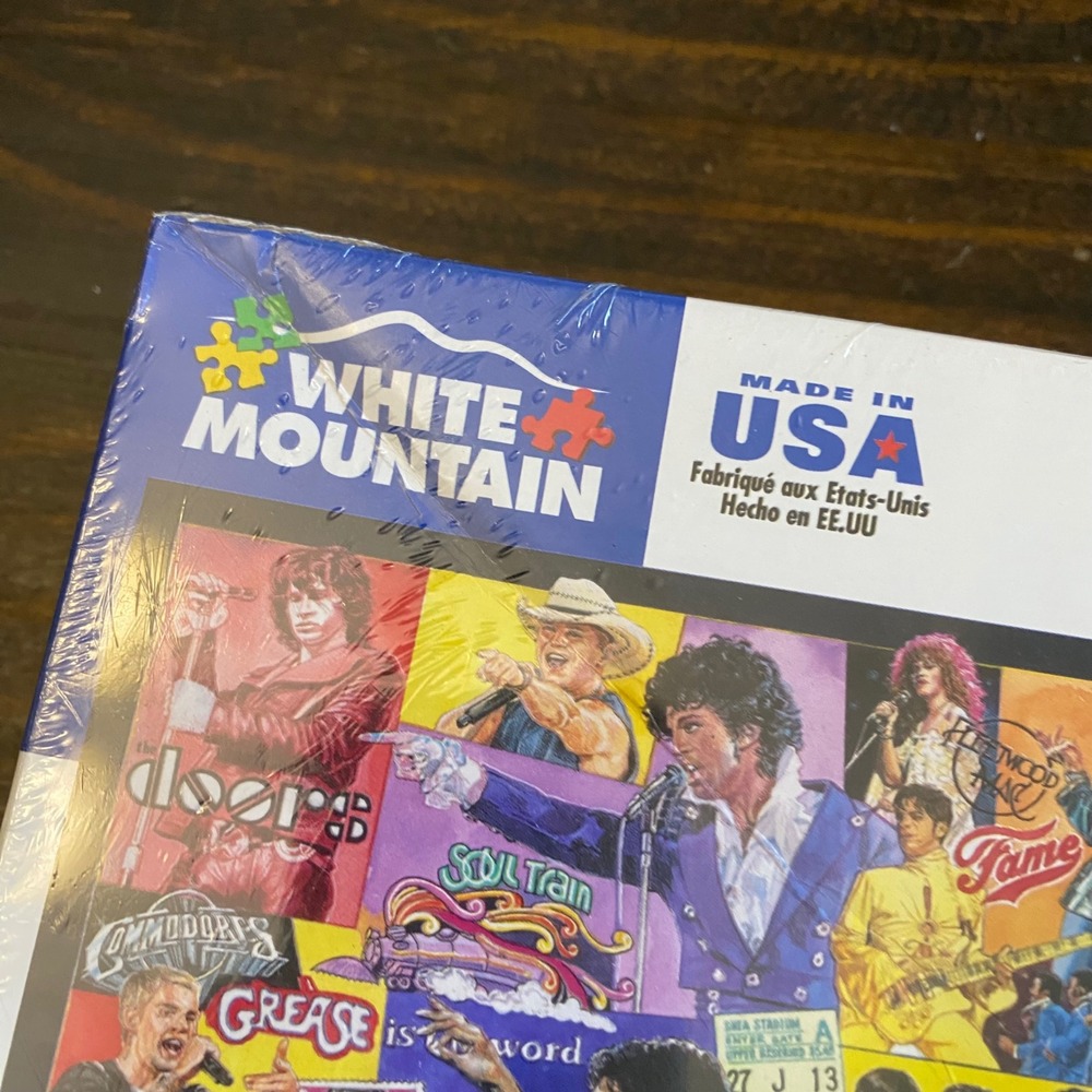 White Mountain Music 1000 Piece Jigsaw Puzzle James Mellett Collage 1464 New - Picture 3 of 8